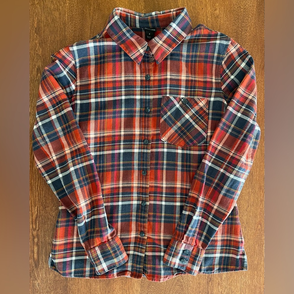 Patagonia midweight flannel button down
